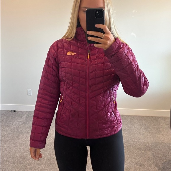 Northface Women's Thermoball Puffer Jacket Geo Floral - Picture 1 of 4